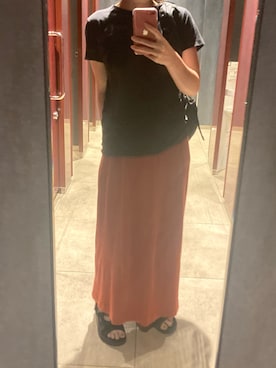 Plantation（プランテーション）の「インディゴプリーツスカート