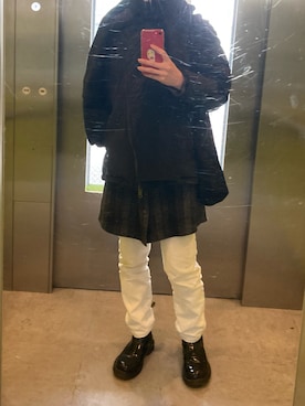 kinuatuageさん（レディース・158cm）の冬コーディネート