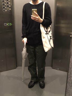 「POST（ポスト）のアイテム」を使った、kinuatuageさん（レディース・157cm）の秋コーディネート