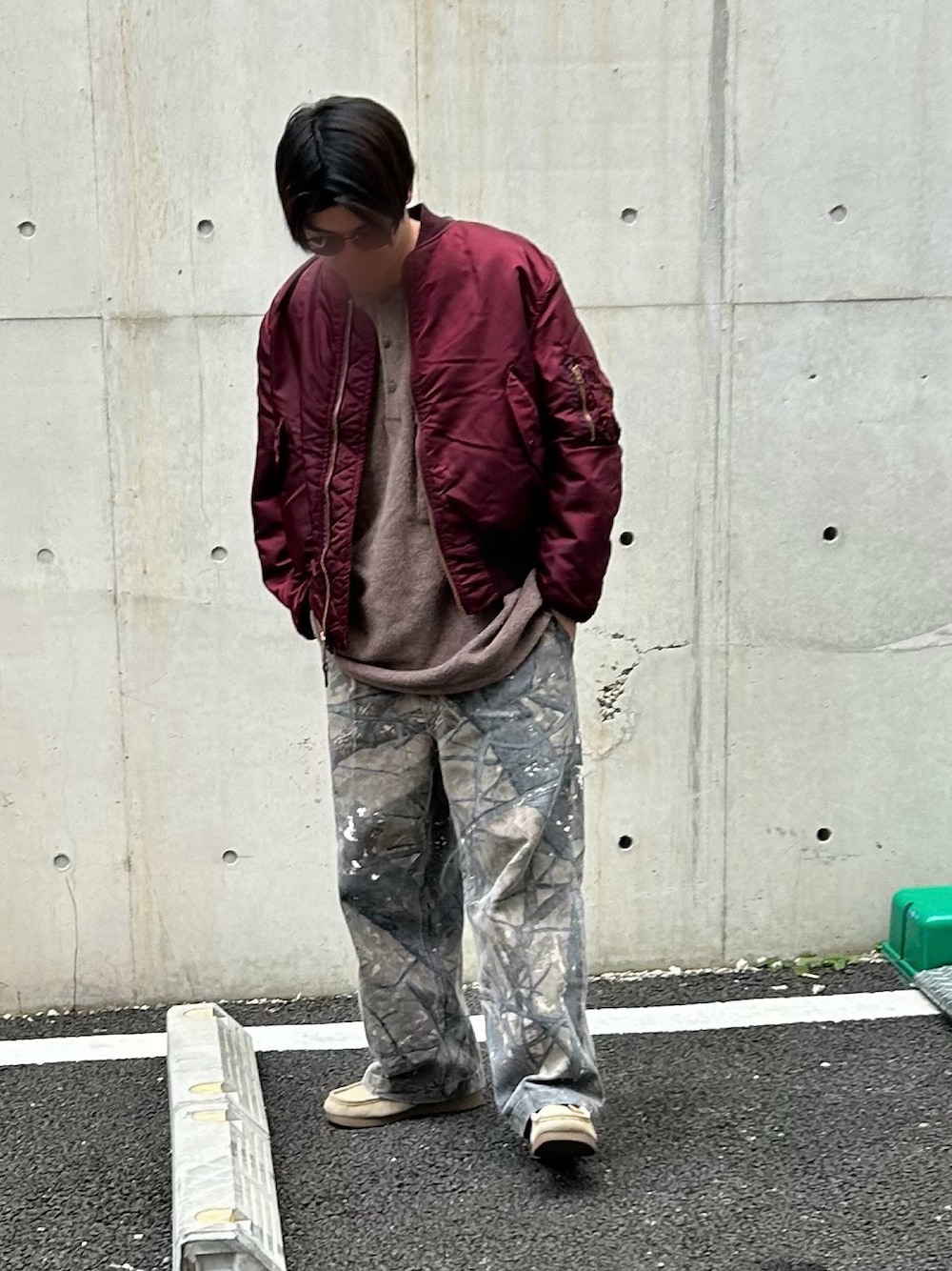パンツ WETTEMPT 1 TUCK REAL TREE PANTS WETTEMPT｜ウィテンプト】 1 TUCK REAL TREE PANTS/ワンタック