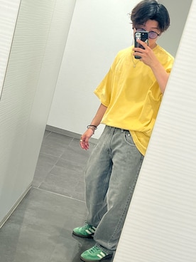 「SILVER TAB（シルバータブ）のアイテム」を使った、shueiさん（メンズ・170cm）の夏コーディネート