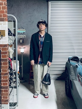 h.s.k.さん（メンズ・176cm）の秋コーディネート