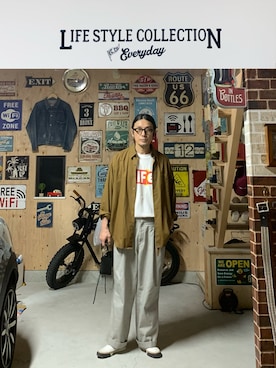 h.s.k.さん(メンズ・176cm)の夏コーディネート