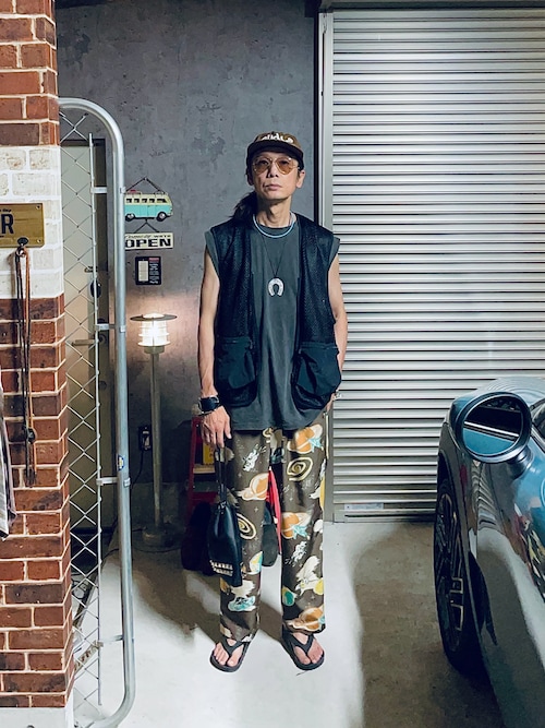セール】【SIDEWAY STANCE】ヴィンテージ加工 ノースリーブTシャツ