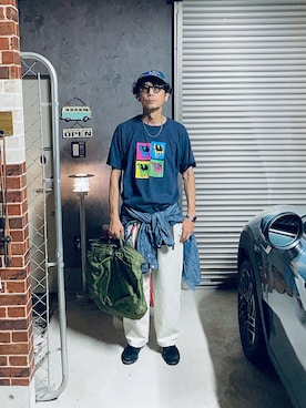 「カジュアル」｜h.s.k.さん（メンズ・176cm）の秋コーディネート