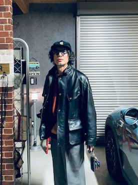 h.s.k.さん（メンズ・176cm）の冬コーディネート