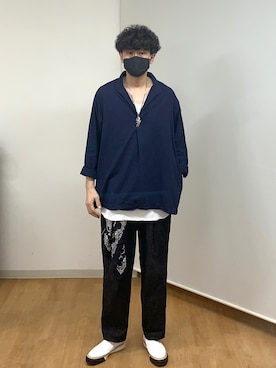 「COOLなこのコが仲間入り」｜「アイテム（財布/小物）」を使った、h.s.k.さん（メンズ・176cm）の夏コーディネート