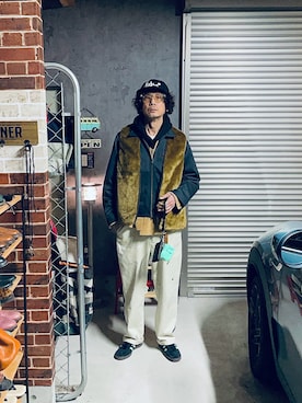 h.s.k.さん(メンズ・176cm)の冬コーディネート