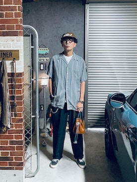 「POLO RALPH LAUREN（ポロ ラルフ ローレン）のアイテム」を使った、h.s.k.さん（メンズ・176cm）の夏コーディネート