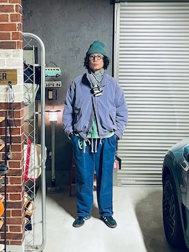 h.s.k.さん（メンズ・176cm）の冬コーディネート