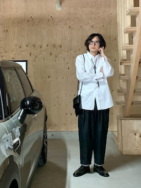 「irregular（イレギュラー）のアイテム」を使った、h.s.k.さん（メンズ・176cm）の春コーディネート