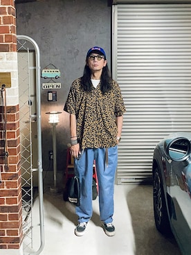 「アイテム（シューズ）」を使った、h.s.k.さん（メンズ・176cm）の夏コーディネート