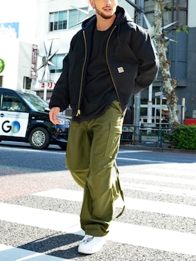 Beautiful Harmonyさん（メンズ・178cm）の冬コーディネート