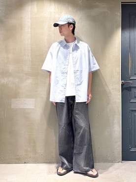 「アイテム（キャップ）」を使った、りゅうとさん（メンズ・180cm・20代）の夏コーディネート