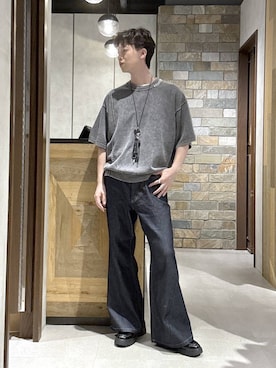 「レースアップシューズ」｜りゅうとさん（メンズ・180cm）の春コーディネート