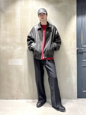 「RAGEBLUE（レイジブルー）のアイテム（ジャケット/アウター）」を使った、りゅうとさん（メンズ・180cm）の秋コーディネート