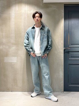「アイテム（スウェット）」を使った、りゅうとさん（メンズ・180cm・20代）の秋コーディネート