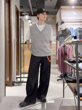りゅうとさん(メンズ・180cm)の春コーディネート