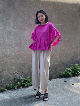 ina*:.｡さん（レディース・159cm）の夏コーディネート