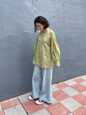 ina*:.｡さん（レディース・159cm）の春コーディネート