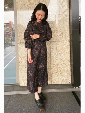 「おとなコーデ」｜「アイテム（その他シューズ）」を使った、ina*:.｡さん（レディース・159cm）の春コーディネート