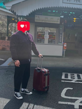 「Carhartt（カーハート）のアイテム（その他アウター）」を使った、chasさん（メンズ・182cm）の春コーディネート