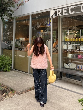「AMELY（エミリー）のアイテム」を使った、みうさん（レディース・156cm）の夏コーディネート