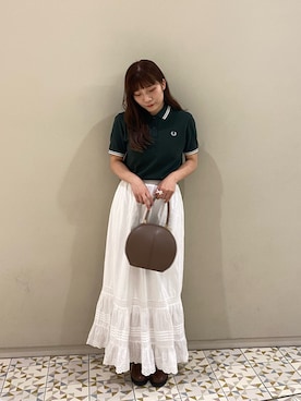 「Amiur（エミレ）のアイテム」を使った、みうさん（レディース・156cm）の秋コーディネート