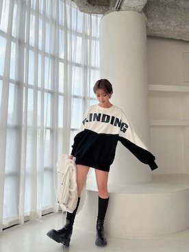 Misaさん（レディース・158cm）の秋コーディネート