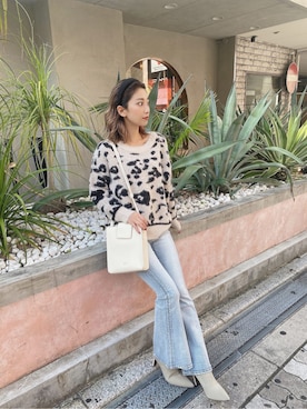 「GYDA（ジェイダ）のアイテム（その他ヘアアクセサリー）」を使った、Misaさん（レディース・158cm）の秋コーディネート