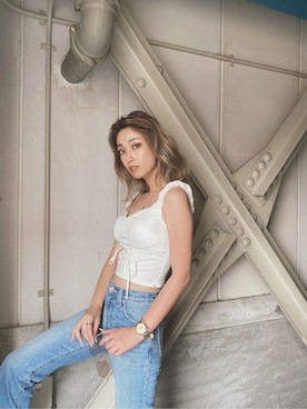 Misaさん（レディース・158cm）の夏コーディネート