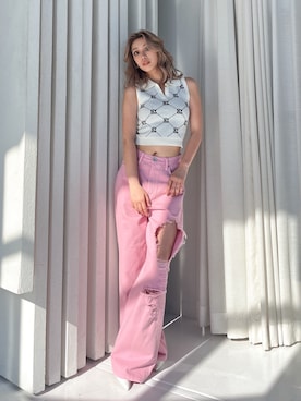 Misaさん（レディース・158cm）の夏コーディネート