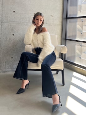 Misaさん（レディース・158cm）の冬コーディネート