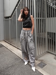 GYDAデニムsublimation printingパンツ｜ジェイダ（GYDA）公式通販