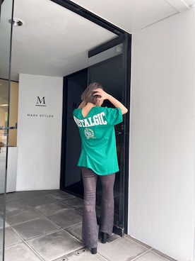 「GYDA（ジェイダ）のアイテム」を使った、Misaさん（レディース・158cm）の夏コーディネート