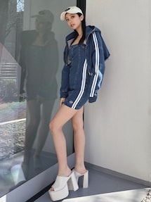GYDA オフショルブルゾン  ◎  ブラック Genuine Gydies リバーシブルジャケット｜ジェイダ（GYDA）公式