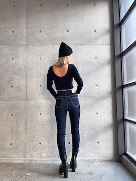 Misaさん（レディース・158cm）の冬コーディネート