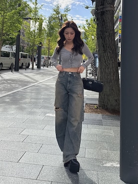 Misaさん（レディース・158cm）の冬コーディネート