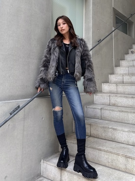 Misaさん（レディース・158cm）の秋コーディネート