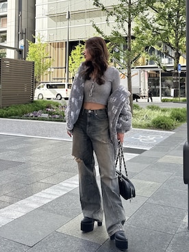 Misaさん（レディース・158cm）の冬コーディネート