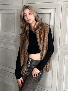 Misaさん（レディース・158cm）の冬コーディネート