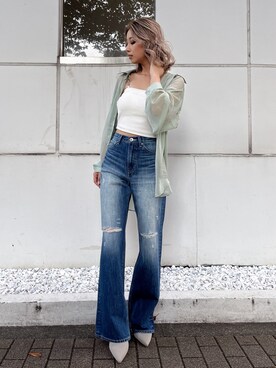 Misaさん（レディース・158cm）の春コーディネート