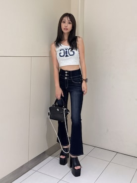 Misaさん(レディース・158cm)の夏コーディネート