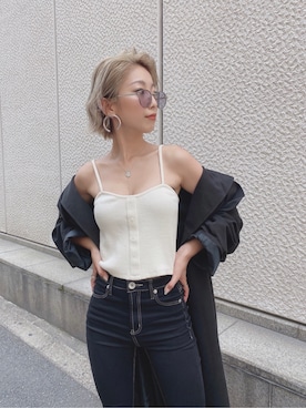 Misaさん(レディース・158cm)の夏コーディネート