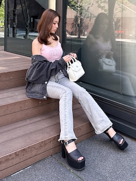 Misaさん（レディース・158cm）の春コーディネート