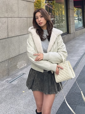 Misaさん（レディース・158cm）の冬コーディネート