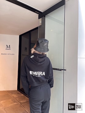 「GYDA（ジェイダ）のアイテム（スウェットパンツ）」を使った、Misaさん（レディース・158cm）の冬コーディネート