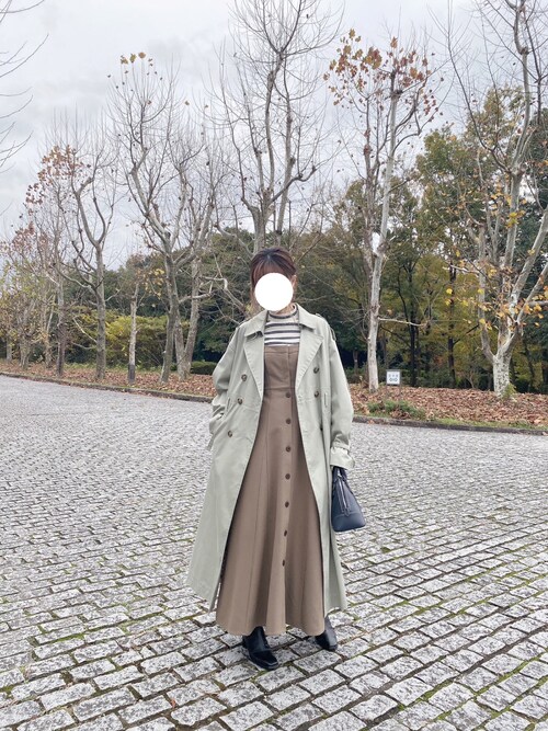MURUA アレンジトレンチコート MURUA アレンジトレンチコート（カーキ） -ファッション通販