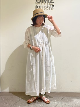 ゆづたけさん（レディース・155cm）の夏コーディネート