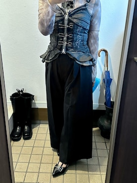 「アイテム（その他トップス）」を使った、ぬとさん（レディース・160cm）の夏コーディネート